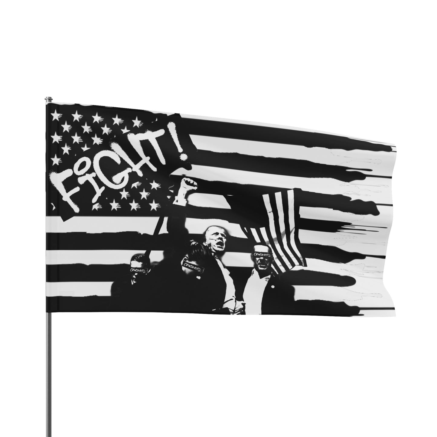 TRUMP FIGHT GEAR Flag