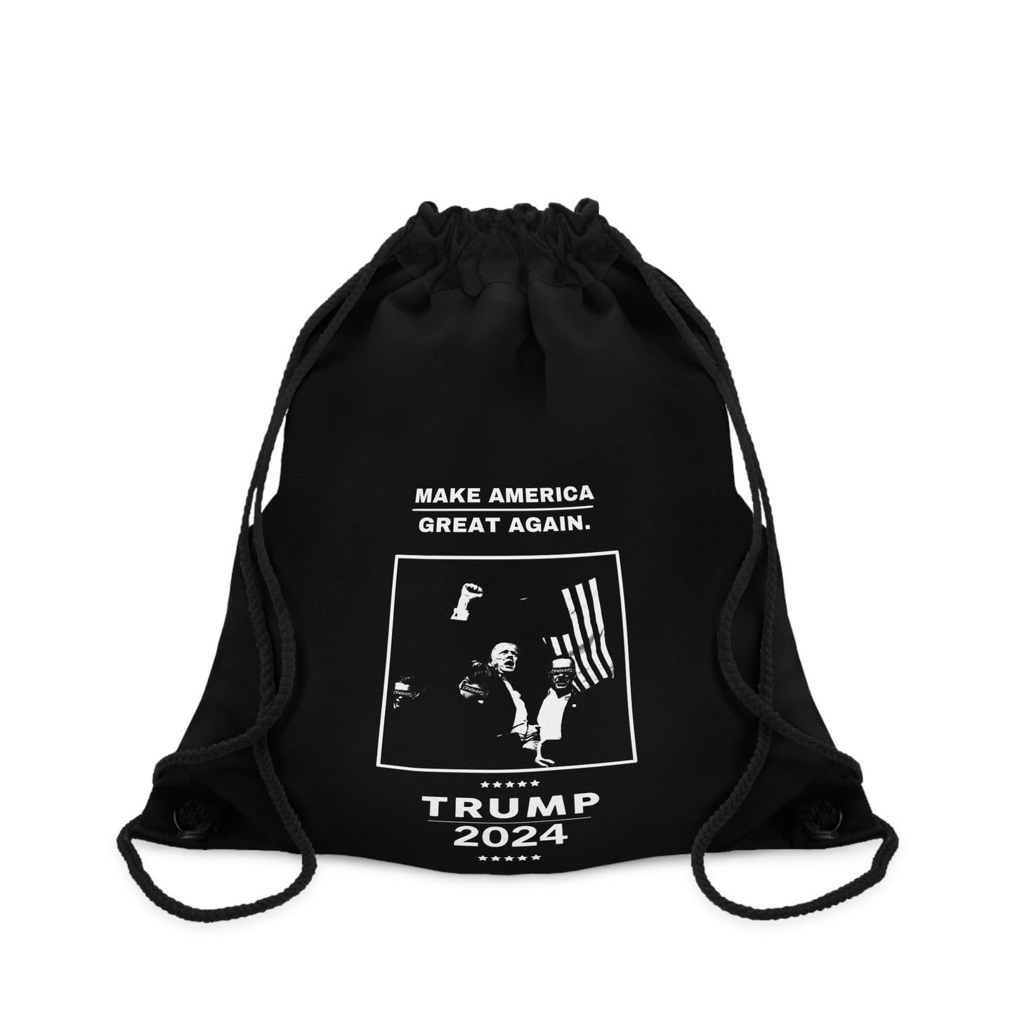 TRUMP RALLY GEAR Drawstring Bag