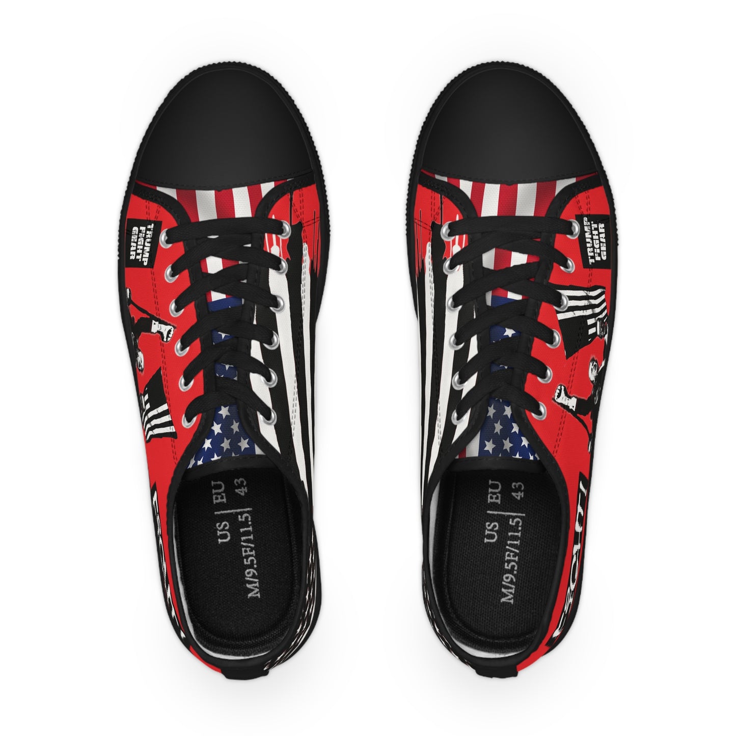 TRUMP FIGHT GEAR Men's Low Top Sneakers