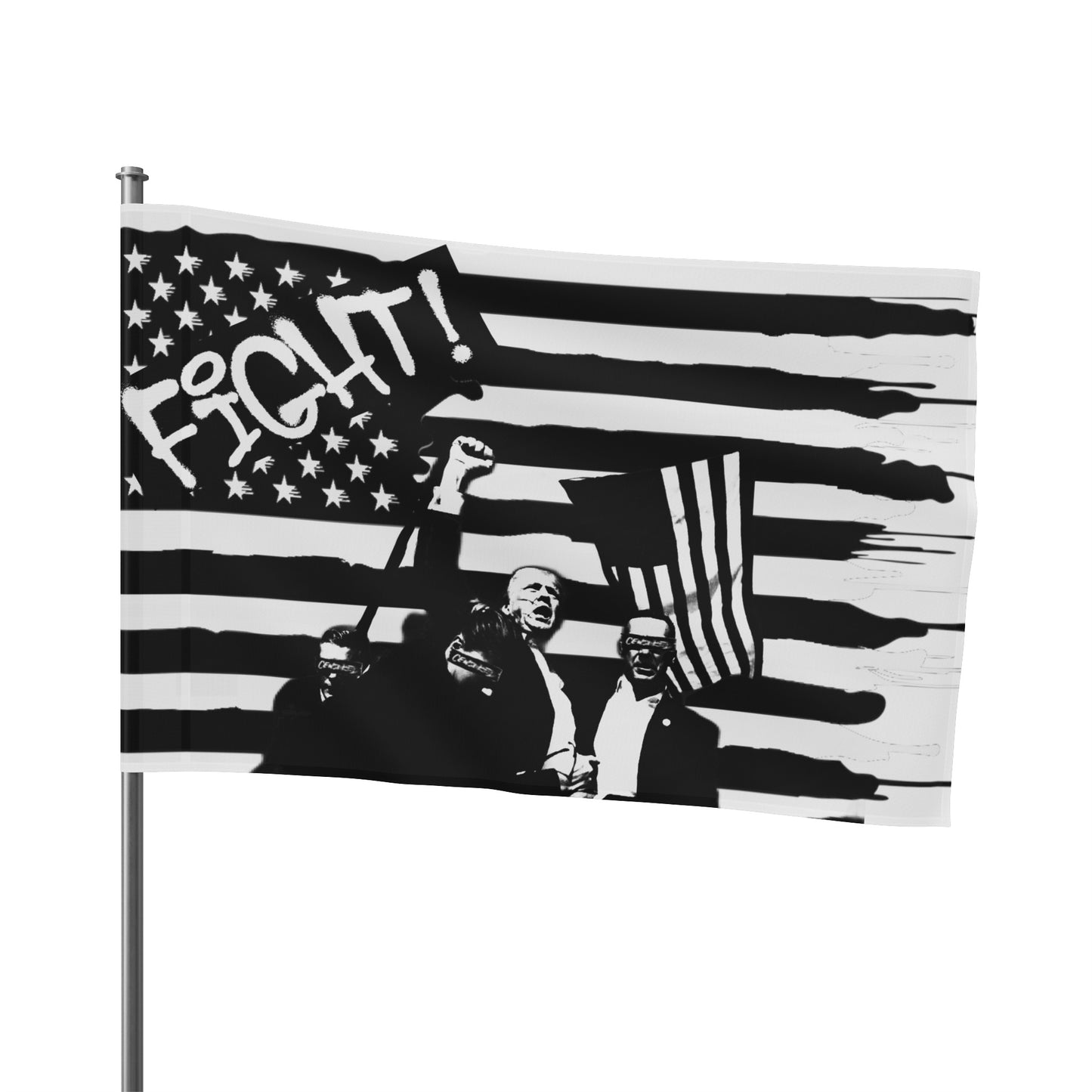 TRUMP FIGHT GEAR Flag