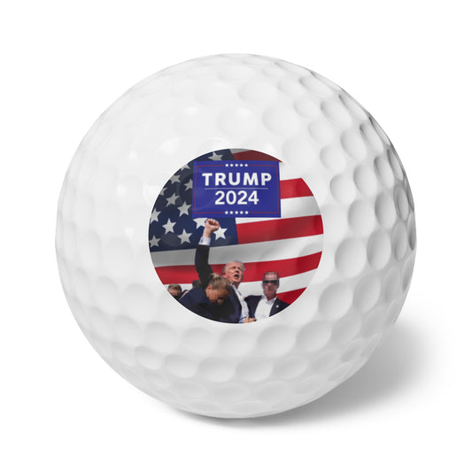 TRUMP FIGHT GEAR Golf Balls, 6pcs