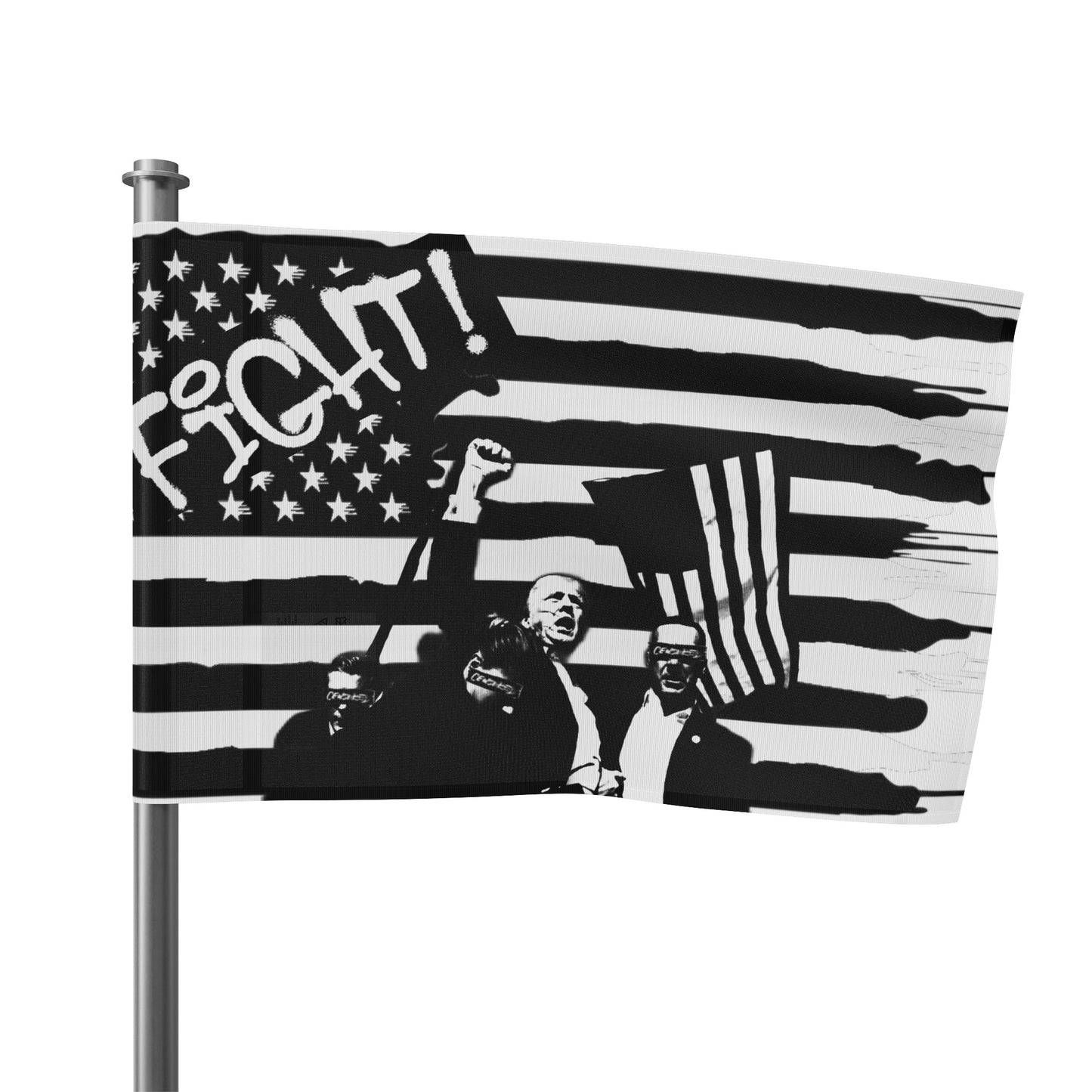 TRUMP FIGHT GEAR Flag