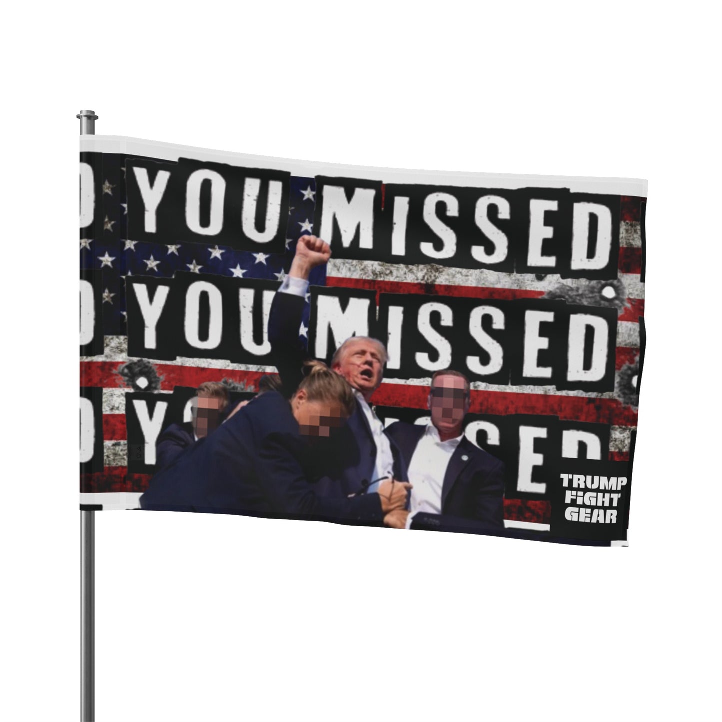 TRUMP FIGHT GEAR Flag