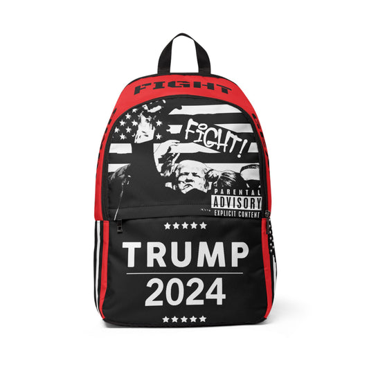 TRUMP FIGHT GEAR Custom Designer Fabric Backpack