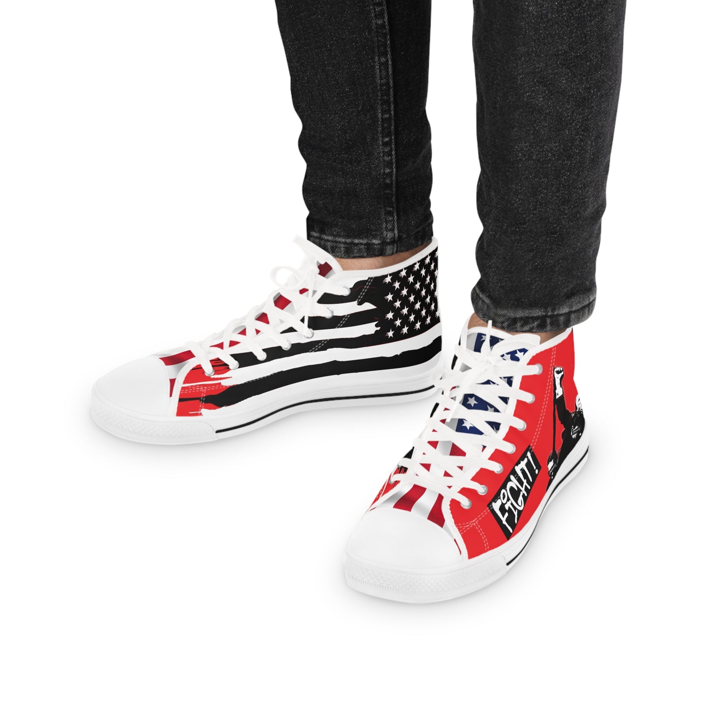 TRUMP FIGHT GEAR Men's High Top Sneakers