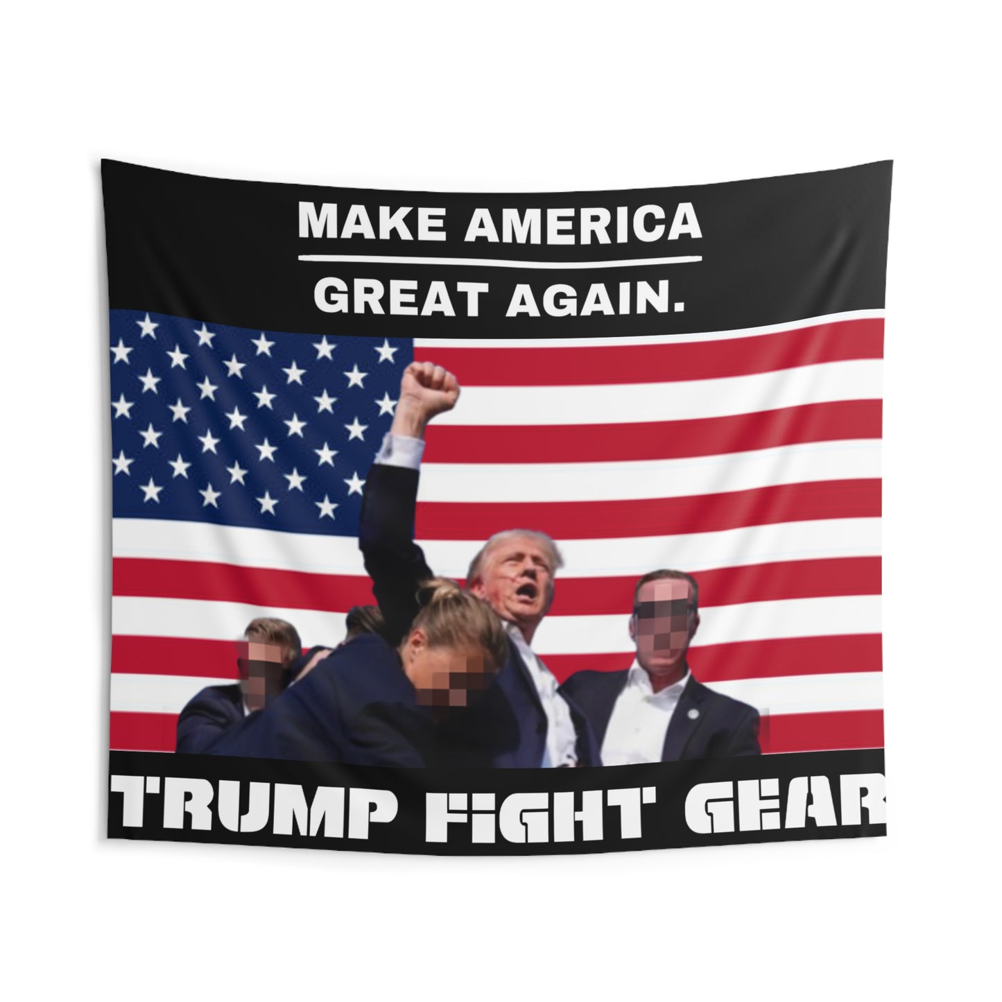 TRUMP FIGHT GEAR Indoor Wall Tapestries