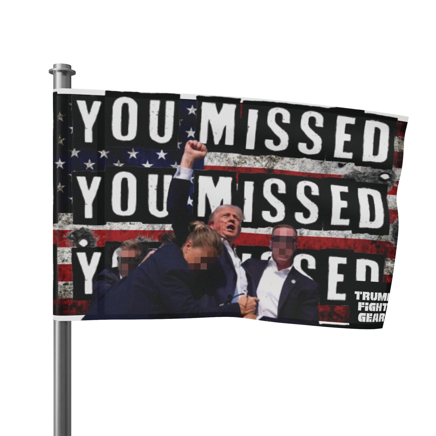 TRUMP FIGHT GEAR Flag