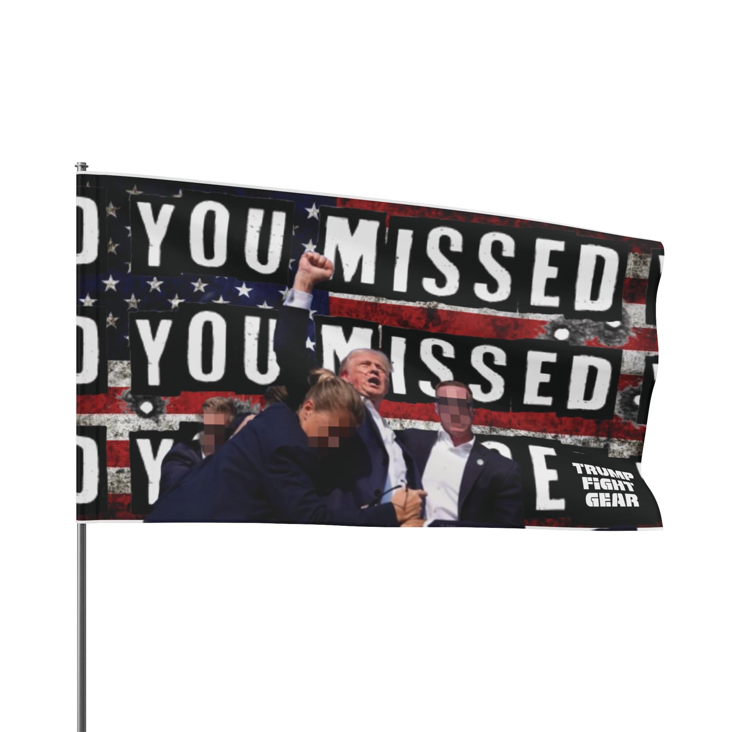 TRUMP FIGHT GEAR Flag